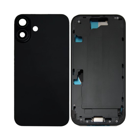 Back Cover+Frame Apple iPhone 16 Black